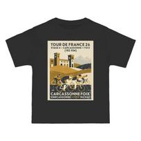 Stage 4 of The 2026 Tour De France_ Cassisno - Tofi Team's Brauches Bicycle Art Comfort Breathable Pattern Y2k Ins S