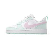 Nike Court Borough Low top Skateboard Shoes Unisex White Cyan FZ3539-100(Team1413-) 40