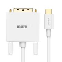 UGREEN USB-C to DVI Adapter Cable CN plug (adapter included)