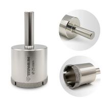 Diamond hole saw drill bit for wet stoneware, glass, tiles 28mm TITANIUM