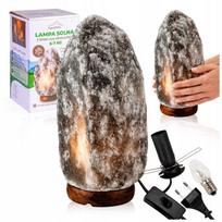 Salt lamp 5-7 kg gray - natural air ionizer