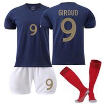 22/23 France Home Jerseys Children's Football Training Suit Set 16 mėlyna
