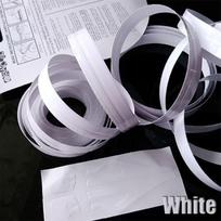 Fashion Multicolor Racing Double Line Tape Car Body Decal Pinstripe Steamline  Vinyl Sticker white