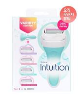 Schick Intuition Planning Pack 4 Blades+shaver  Natural FREE
