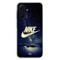 Coque Pour Samsung Galaxy A56 Nike logo doré nuit étoilé Maniacase