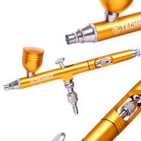 Modeling Airbrush with 0.3mm Nozzle B-130 DOUBLE ACTION GOLD MINI Gun