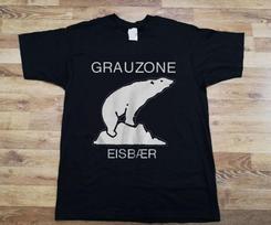 Grauzone Eisbär muzikinės grupės marškinėliai gerbėjui TE3448 S white