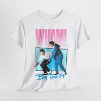 WHAM 1984 tour lic Unisex Heavy Cotton Tee XL