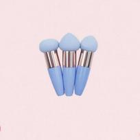 Mushroom Head Makeup Brushes 3PCS Versatile Use Foundation Sponge Powder Puff for All Skin Types Beauty Makeup