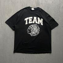 Vintage Indian Head Shirt XL Black 2000s Team Unisex T-Shirt L