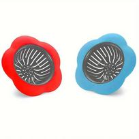 2PCS Silicone Kitchen Sink Strainer Anti-Clog Drain Filter Net Stopper for 4.5 Inch Diameter Drains Prevents Clogs And Blocks
