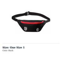 PUMA AC Beige Blue Collaboration Fabric Fanny Pack Regular Unisex Black 079280-01 One Size 1