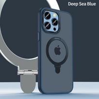 Magnetinis belaidžio įkrovimo žiedo laikiklis, silikoninis metalinis telefono dėklas, skirtas iPhone 14 13 12 Pro Max su Magsafe mobiliojo telefono dangteliu Funda For iPhon 12