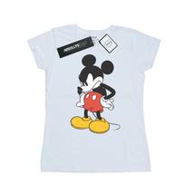 Disney Womens/Ladies Mickey Mouse Angry Look Down Cotton T-Shirt M