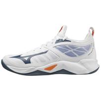 Mizuno Wave Dimension Paprasti universalūs žemi treniruočių batai Unisex sportbačiai Balti mėlyni V1GA224022 46