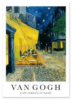 Plakatas Van Gogho kavinės terasa 21x29,7 cm A4
