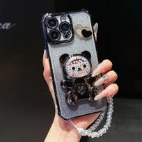 Lanyard Luxury Magnetic Plating Clear Case For VIVO Y29 Y28 Y22S Y21S Y20 Y19S Y17S Y17 Y16 Y15S Y04 Y02S Y02 Shockproof Silicon vivo Y17