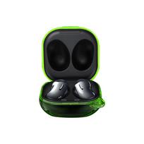 Kompiuterio ausinių dėklas, skirtas Samsung Galaxy Buds Live Skaidrus dangtelis Ausinių apsauginis dangtelis Transparent Green