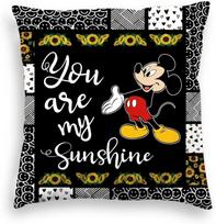 Disney Mickey Mouse Mickey Minnie Pillow Cover Living Room Sofa Cushion Cover Suitable for Home Bedroom Room Decoration 40cmx40cm