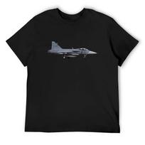 JAS 39C Gripen gilios graviravimo T-shirt juokingos dovanos dizainerių marškinėliai reperio grafiniai marškinėliai marškinėliai grafinis marškinėlis vyrams XXXL juoda