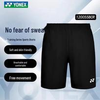 YONEX Men's Badminton Training Shorts XL juoda