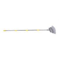 Garden Rake for Lves,   Metal Lf Rake with Lf Collector Bag, 18 Inch Wide Rakes Gardening Tools for Yard Lawns Grass Shrub Flower Beds