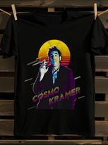 Seinfeld Cosmo Kramer Graphic T-Shirt Mens Tshirt Womens Tshirts with Letters Print Short Sleeves T-Shirt Casual Street Tee Shirt Top M