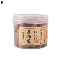 58Pcs/Box Incense Cone Natural Aroma Reflux Plant Spice Chinese Traditional Sandalwood Incense Aromatherapy for Meditation E
