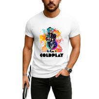 Coldplay T-Shirt Coldplay Bootleg T-ShirtColdpl<wbr/>ay Band Shirt Unisex Concert Unisex T-Shirt M