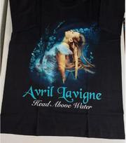 Head Above Water Avril Lavigne Black T-Shirt Cotton Full Size Unisex T-Shirt XL