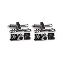 2 Pcs/set Vintage Camera Mens Cufflinks Personality Sleeve Button For Boys Festival Gift Shirt Suit Tuxedo Jewelry