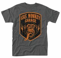 Gas Monkey Garage Skydo Pilka Fast N Loud Hot Rod Automobilio Unisex Marškinėliai S