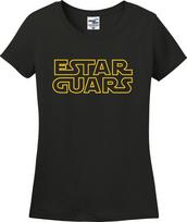 Estar Guars Hispanic-Spanish Phonetic Version Missy Fit Ladies T-Shirt (S-3X) XXL