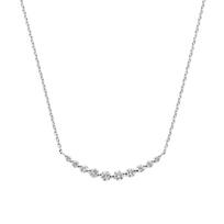 Platinum Diamond Necklace Lure APVN150540DI [Vendome Aoyama] [Official] 0.3ct