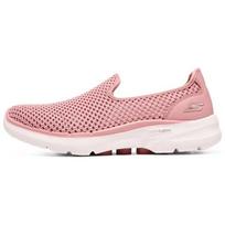Skechers Go Walk 6 Comfortable Slip-Resistant Durable Low-Top Casual Shoes Women sneaker Pink 896231-LTPK 36