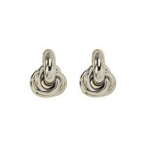 Irregular Twist Earrings Geometric Drop Earrings Fashion Metal Stud Earrings  Daily