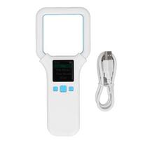 Animal Tag Reader 134.2khz 125khz RF Pet Chip Handheld ID Scanner Reader for EMID FDX B ISO11784 85 ABS