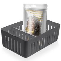 Spice organizer container gray 32x10.5x7 cm