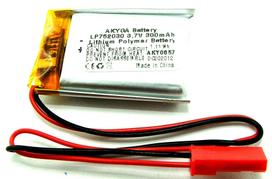 Battery Li-Poly 300Mah 3.7V Jst-2 Pins