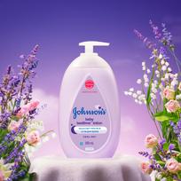 Johnsons Baby Bedtime Lotion 500ml purple