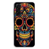 Coque Pour Samsung Galaxy A56 Tête de mort calavera coloré Maniacase