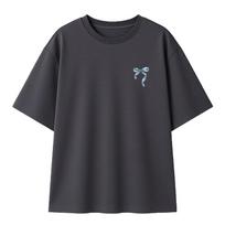Women's Loose Fit Drop-Shoulder Printed T-Shirt M