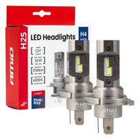 LED car bulbs series H25 CANBUS H4 H19 12V 36W AMIO-04711