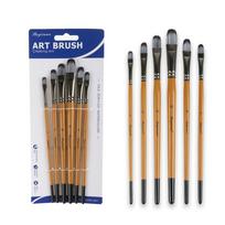 Synthetic Nylon Hair Painting Brushes Kits Round Head Art Paint Brushes Drawing Tool  Drawing D