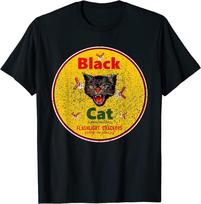 Black Cat Firecrackers Tee T-Shirt XXXL