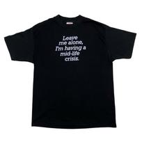 VTG 80s Funny Humorous Mid-Life Crisis Single Stitch T Shirt USA Made Size L Unisex T-Shirt XXXXL