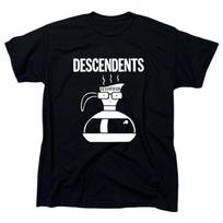 DESCENDENTS T-shirt, coffee pot, Music Band Rock Punk Goth Metal Unisex Te Unisex T-Shirt S