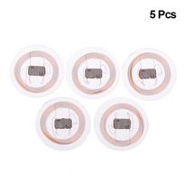 5/10pcs CUID NFC Tag 25mm Rewritable Transparent Coin Card NFC Label For Proximity Keyfobs Tags Access Contol Super Thin NFC A1 5PCS