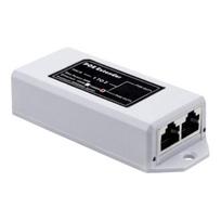 1Pcs 100/1000Mbps Ieee 802.3Af/At Poe Repeater 2 Port Gigabit Poe Extender For Ip Camera/Nvr/Ap 100 Meters Range Extender 1000Mbps