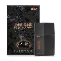 RIYA BLACK ROCK Magnetic Aroma For Men Eau De Parfum Spray Citrus Aromatic Woody 100 ML Long Lasting Fragrance/Diamond in Perfumes (Black Diamond) 100 ml